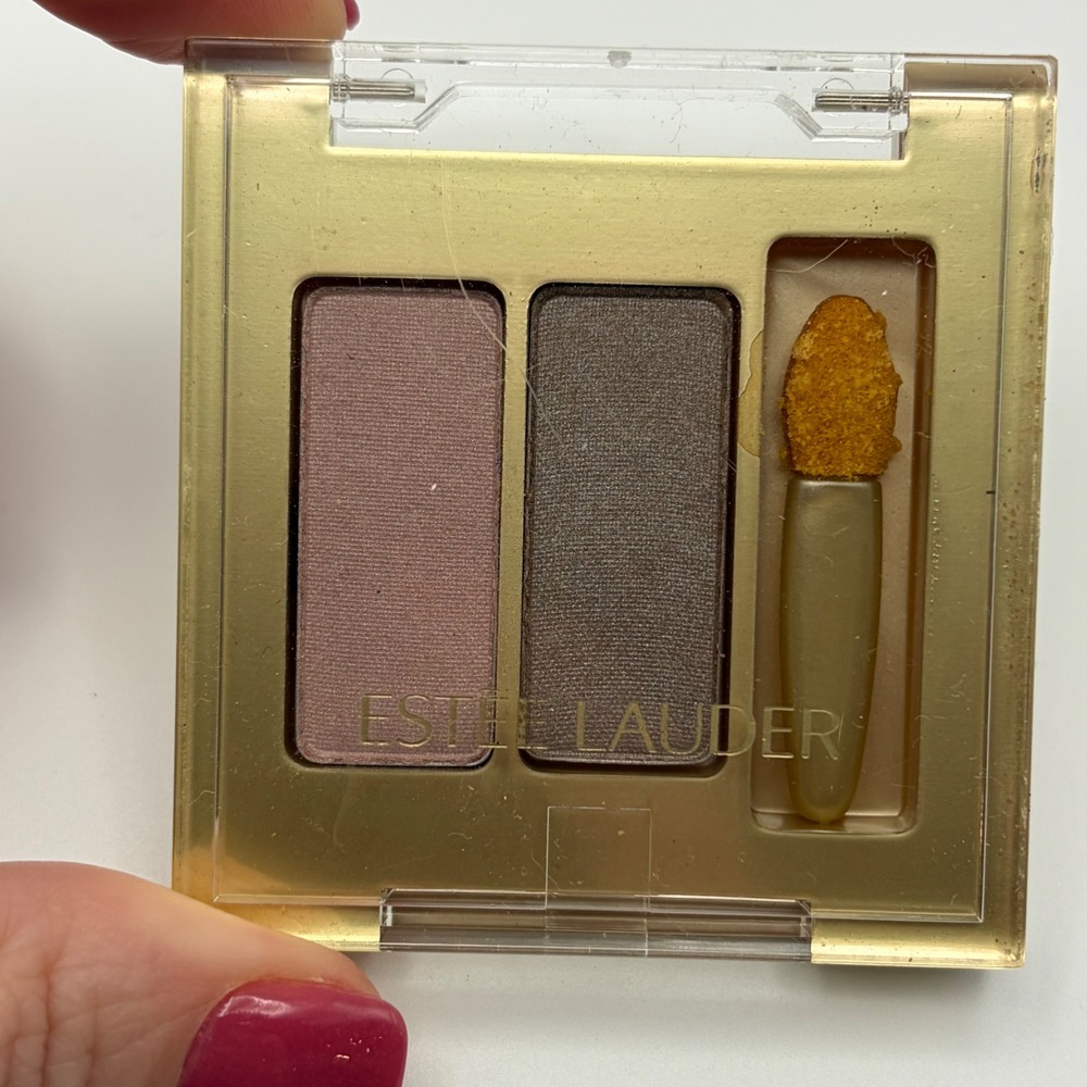 Estee Lauder Pure Color EyeShadow Duo 13 Pale Moon 63 Mocha Cup Gold Compact GWP
